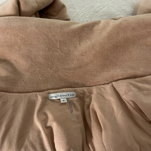 Young Fabulous & Broke Terry Fleece Short Jacket - Picture 3 of 8